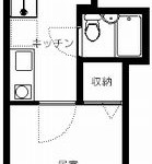 やまとビル　502号室　間取り