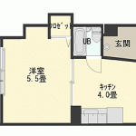 河本ビル　間取図